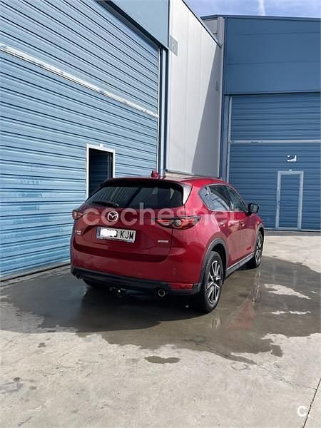 Usado Mazda CX-5 194 CV (142 kW) 2018 Rojo SUV