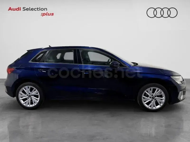 Usado Audi A3 Advanced Plus 116 CV (85 kW) 2022 Azul Berlina