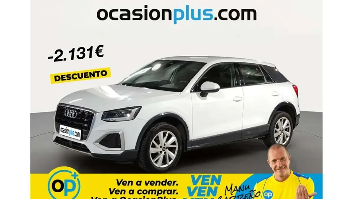Begagnad Audi Q2 Advanced 150 HK (110 kW) 2023 Vit SUV