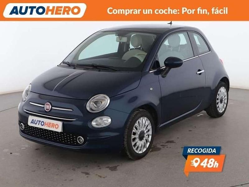 Usado Fiat 500 Lounge 70 CV (51 kW) 2019 Azul Utilitario