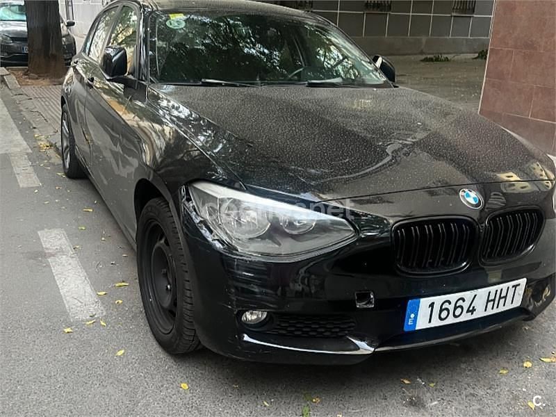 Usado BMW 118 143 CV (105 kW) 2011 Negro Utilitario