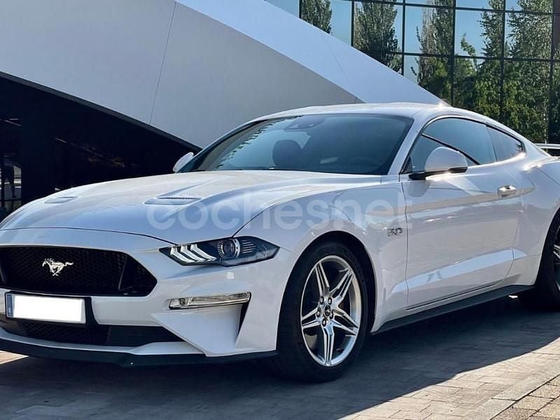 Blanco Usado 2019 Ford Mustang GT Fastback Coupe | 41.500 € (Super precio) - Imagen 1/4