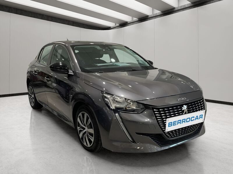 Gris Usado 2020 Peugeot 208 Active Utilitario | 12.900 € (Buen precio) - Imagen 1/4