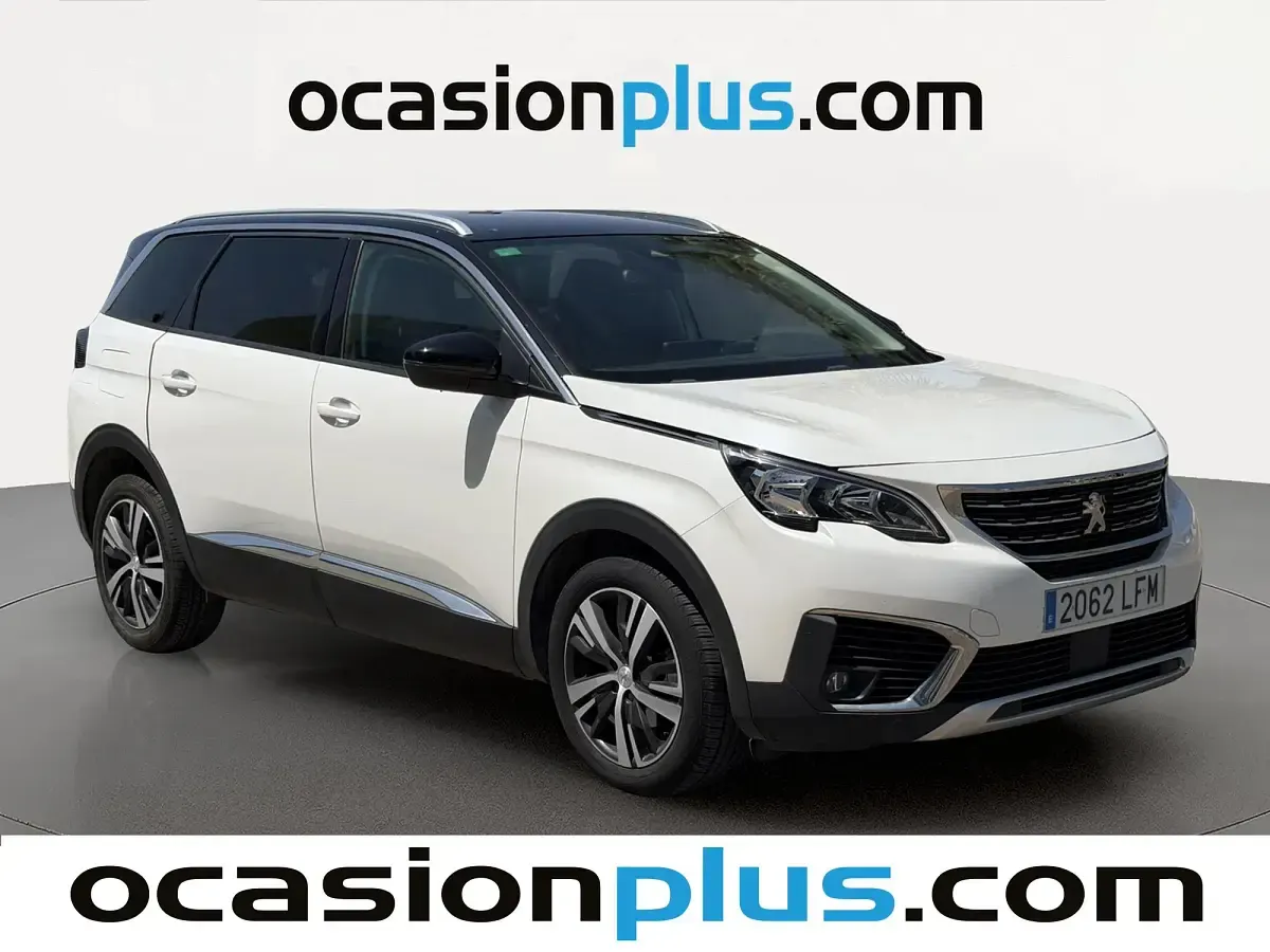Usado Peugeot 5008 Allure 130 CV (95 kW) 2020 Blanco SUV