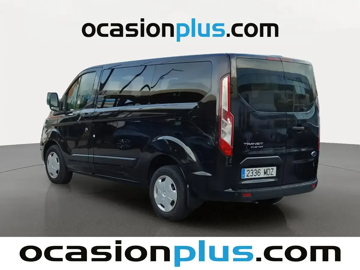 Usado Ford Transit Custom Trend 130 CV (95 kW) 2023 Negro Familiar
