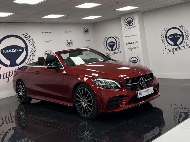 Rojo Usado 2019 Mercedes C220 Descapotable | 34.900 € (Precio justo) - Imagen 1/1