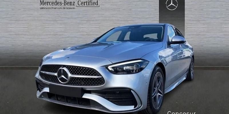 Usado Mercedes C220 197 CV (144 kW) 2024 Plateado Berlina