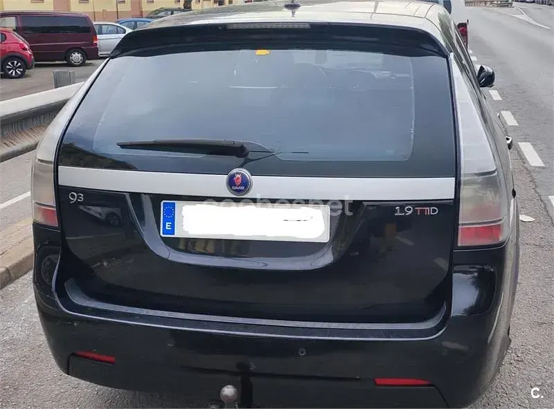 Usado Saab 9-3 Vector 180 CV (132 kW) 2008 Negro Utilitario