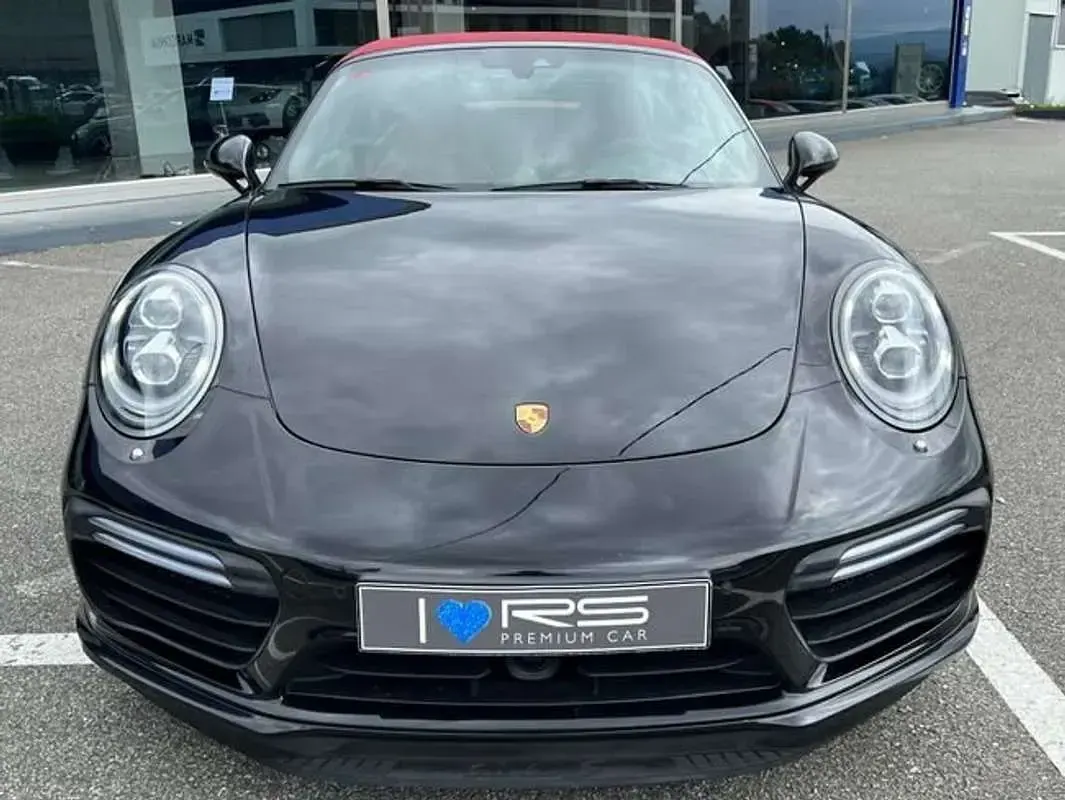 Usado Porsche 911 Turbo S 581 CV (427 kW) 2016 Negro Coupe