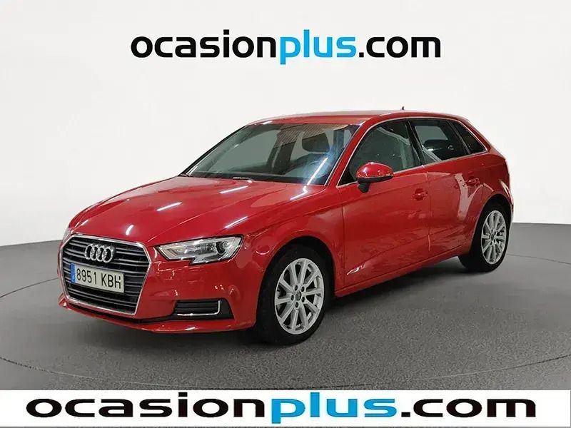 Rojo Usado 2017 Audi A3 Sportback Design Utilitario | 18.790 € (Precio justo) - Imagen 1/4