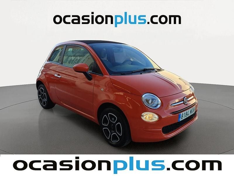 Brugt Fiat 500C Club 71 HK (52 kW) 2023 Orange Cabriolet