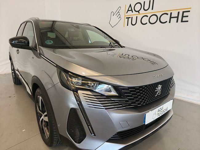 Usado Peugeot 3008 GT 130 CV (95 kW) 2021 Gris / plata SUV