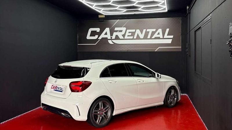Usado Mercedes A200 AMG line 136 CV (100 kW) 2016 Blanco Utilitario