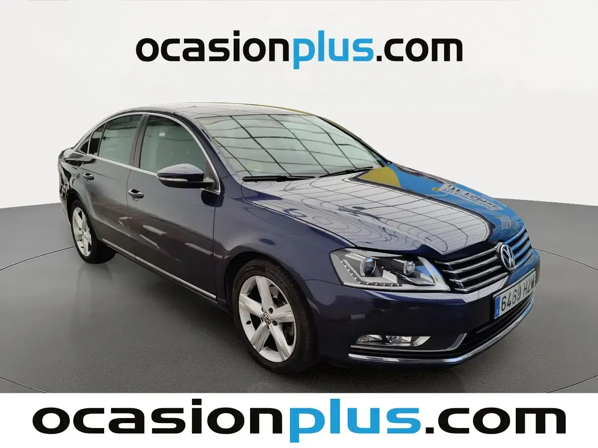 Usado VW Passat Exclusive 140 CV (102 kW) 2014 Azul Berlina