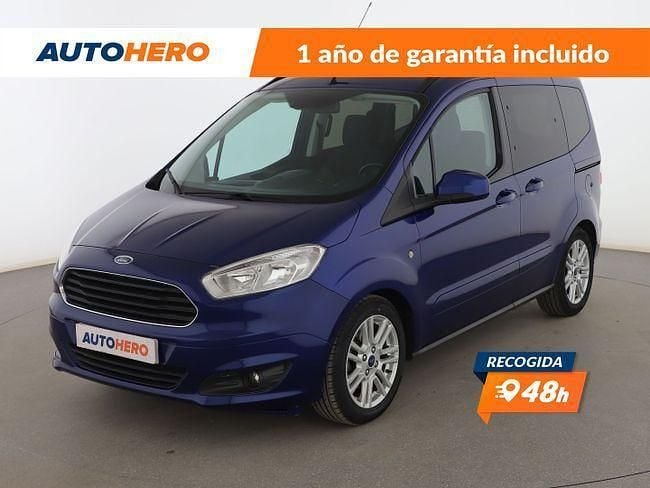 Azul Usado 2018 Ford Tourneo Courier Titanium Monovolumen | 11.699 € (Buen precio) - Imagen 1/3