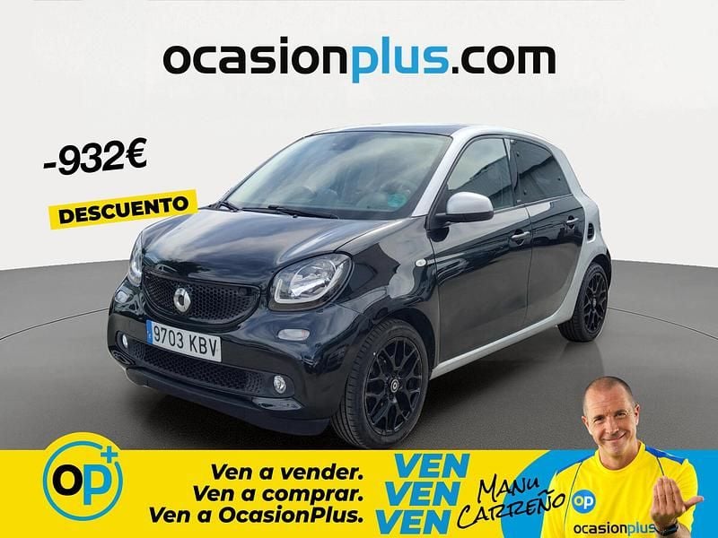 Usado Smart ForFour Passion 90 CV (66 kW) 2017 Negro Utilitario