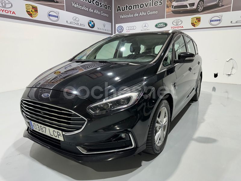 Negro Usado 2019 Ford S-MAX Titanium Monovolumen | 11.990 € (Precio justo) - Imagen 1/4