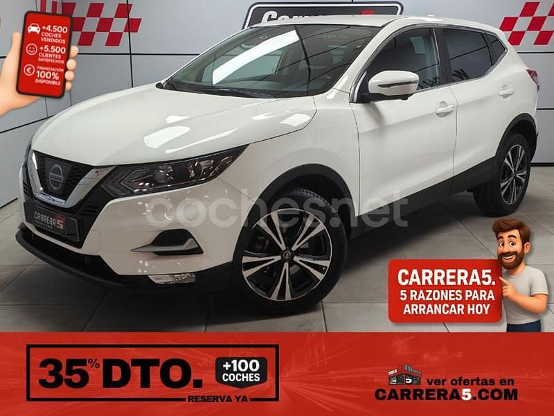Usado Nissan Qashqai N-Connecta 115 CV (84 kW) 2017 Blanco SUV