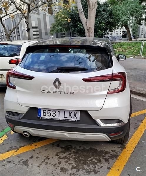 Usado Renault Captur Zen 130 CV (95 kW) 2020 Blanco SUV