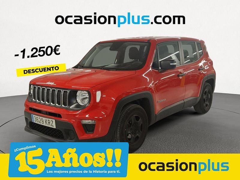 Rojo Usado 2018 Jeep Renegade Sport SUV | 13.750 € (Precio justo) - Imagen 1/4