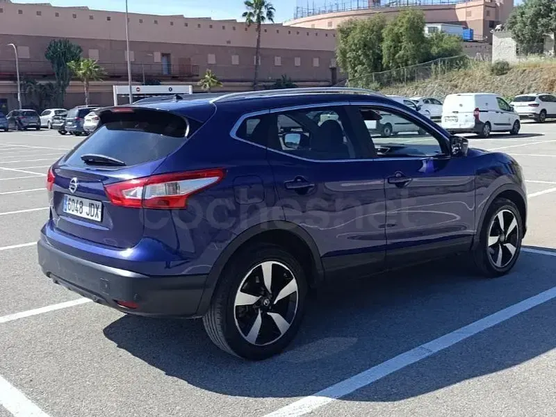 Usado Nissan Qashqai N-Connecta 110 CV (80 kW) 2015 Azul SUV
