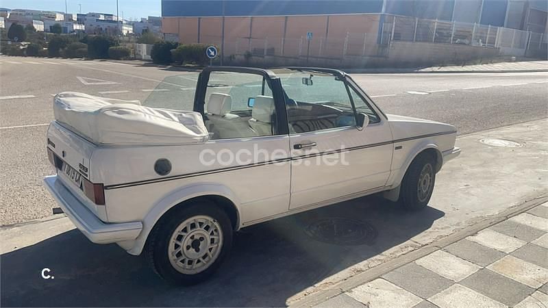 Usado VW Golf Cabriolet 112 CV (82 kW) 1987 Blanco Descapotable