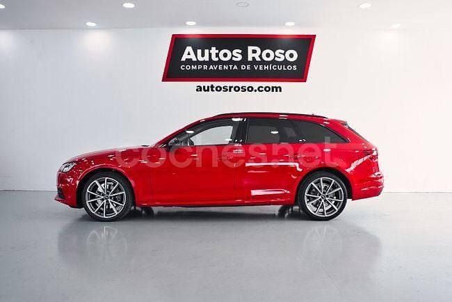 Usado Audi A4 S-Line 150 CV (110 kW) 2018 Rojo Familiar