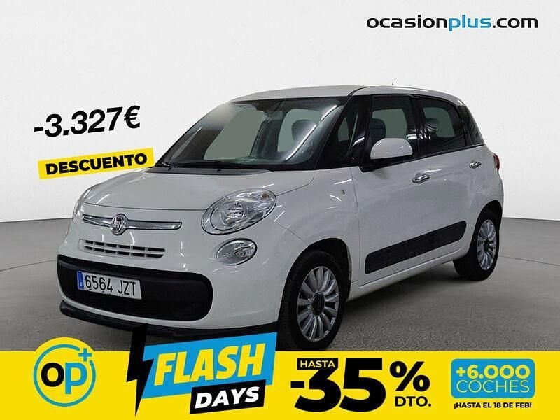 Blanco Usado 2017 Fiat 500L Pop Star Monovolumen | 8973 € (Buen precio) - Imagen 1/4