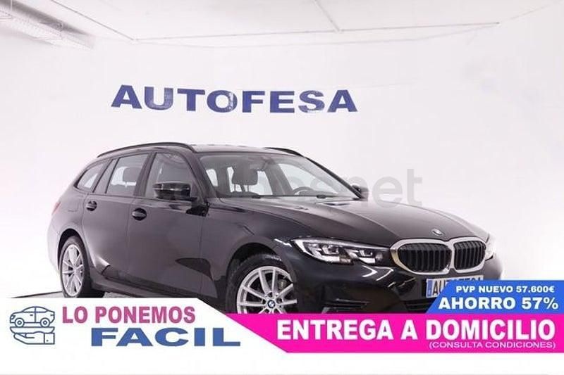 Usado BMW 320e 190 CV (139 kW) 2021 Negro Familiar
