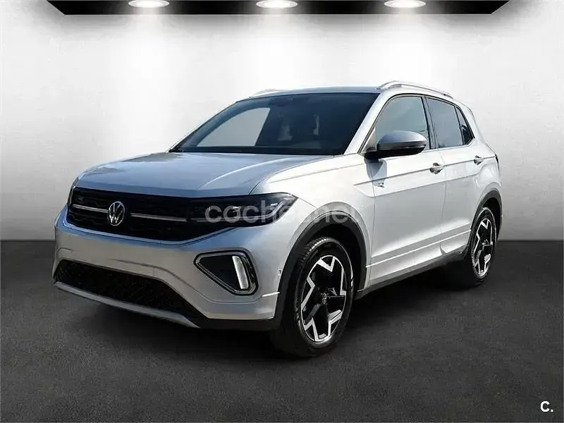 Usado VW T-Cross R-line 150 CV (110 kW) 2025 Gris / plata SUV