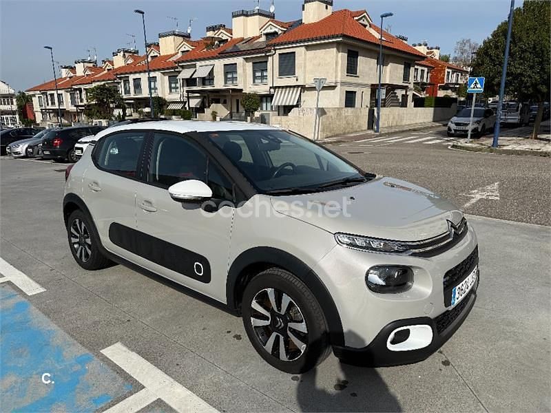 Usado Citroën C3 Feel 82 CV (60 kW) 2019 Gris / plata Utilitario