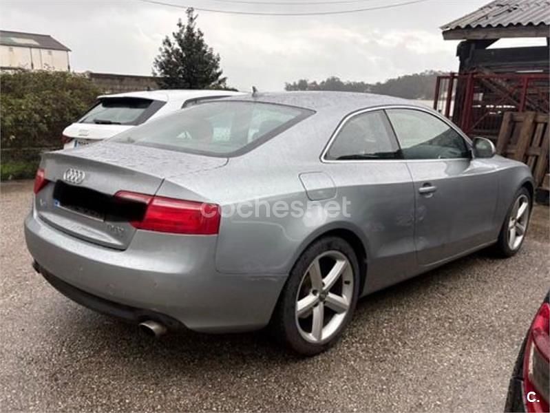 Usado Audi A5 190 CV (139 kW) 2008 Gris / plata Coupe