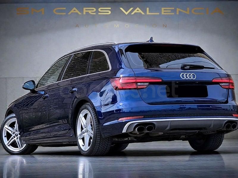 Usado Audi A4 S-Line 354 CV (260 kW) 2017 Azul Familiar