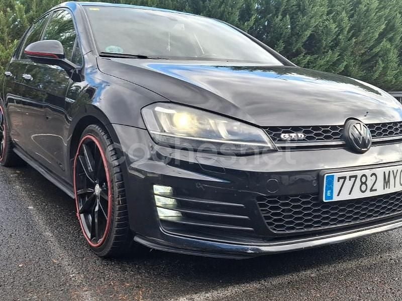 Negro Usado 2015 VW Golf GTD Berlina | 14.790 € (Precio justo) - Imagen 1/4