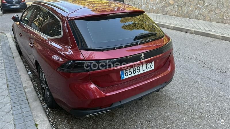 Usado Peugeot 508 Allure 130 CV (95 kW) 2019 Granate Familiar