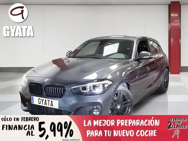 Usado BMW 116 Shadowline 116 CV (85 kW) 2017 Gris Utilitario