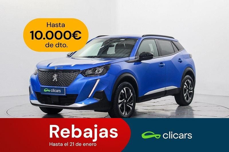 Azul Usado 2022 Peugeot 2008 Allure SUV | 15.990 € (Precio justo) - Imagen 1/4