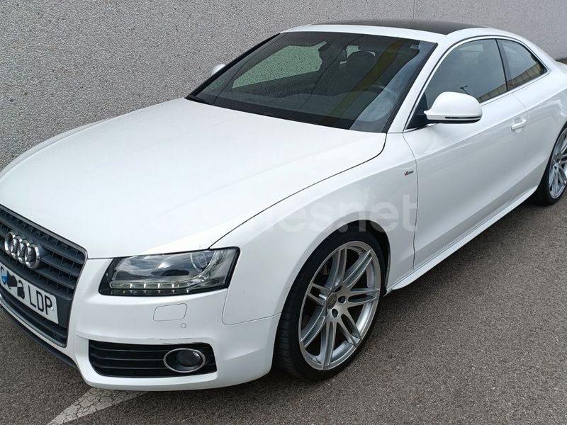 Blanco Usado 2009 Audi A5 S-Line Coupe | 10.500 € (Precio justo) - Imagen 1/4