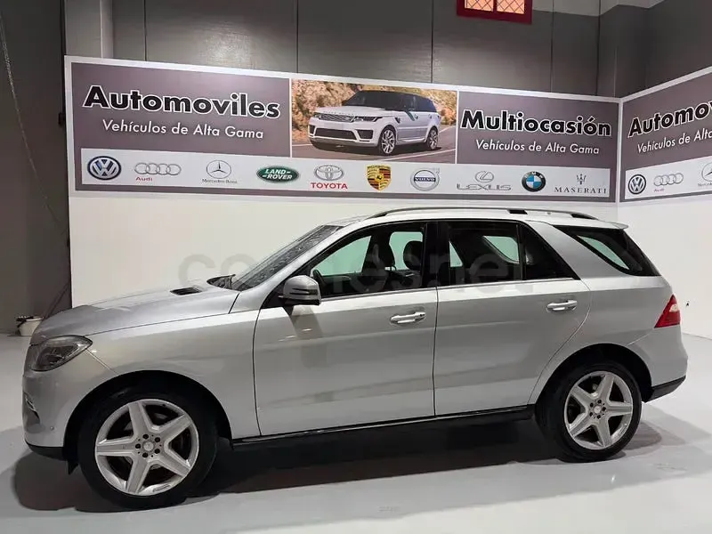 Usado Mercedes ML250 204 CV (150 kW) 2013 Gris / plata SUV