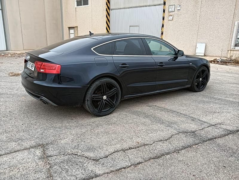 Usado Audi A5 Sportback S-Line 245 CV (180 kW) 2013 Negro Utilitario