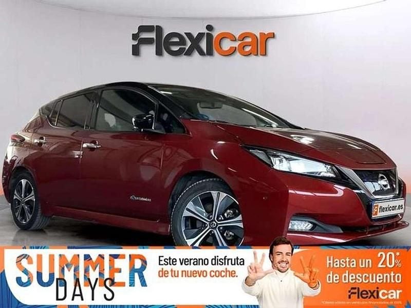 Burdeos Usado 2020 Nissan Leaf Tekna Utilitario | 14.390 € (Super precio) - Imagen 1/4