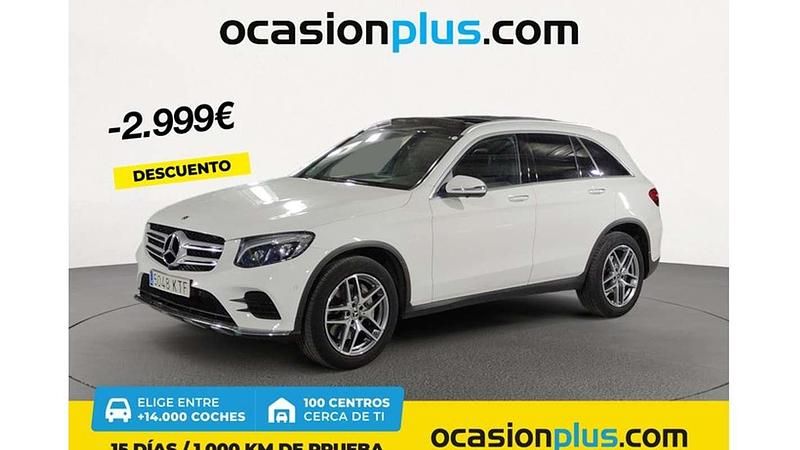 Blanco Usado 2019 Mercedes GLC250 SUV | 29.991 € (Super precio) - Imagen 1/4