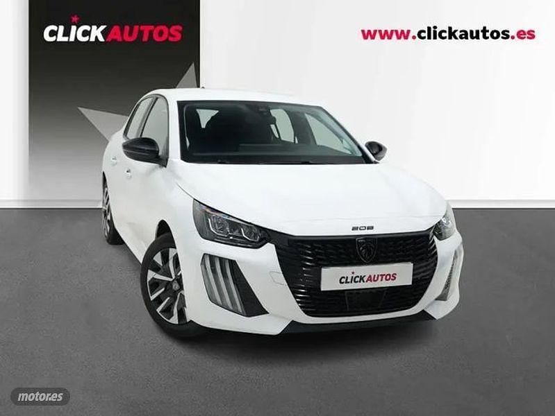 Usado Peugeot 208 Active 100 CV (73 kW) 2024 Blanco Utilitario