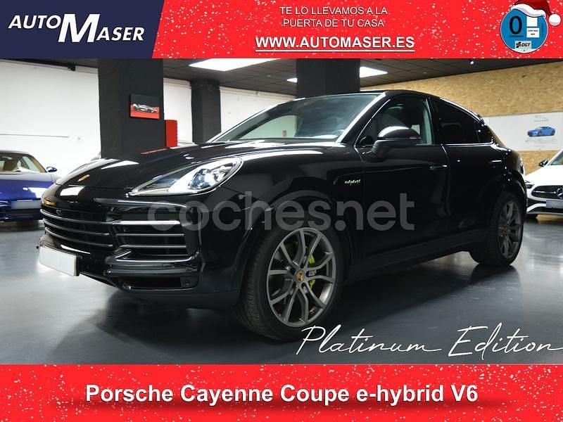 Negro Usado 2022 Porsche Cayenne Platinum Edition SUV | 82.500 € (Super precio) - Imagen 1/4
