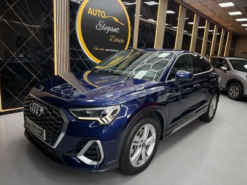 Usado Audi Q3 Sportback S-Line 245 CV (180 kW) 2021 Azul SUV