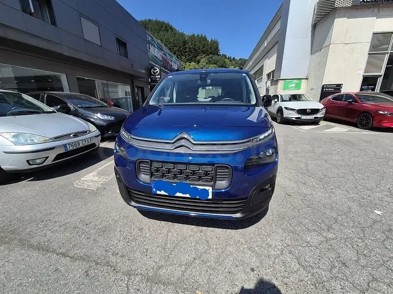 Usado Citroën Berlingo Shine 100 CV (73 kW) 2019 Azul Monovolumen