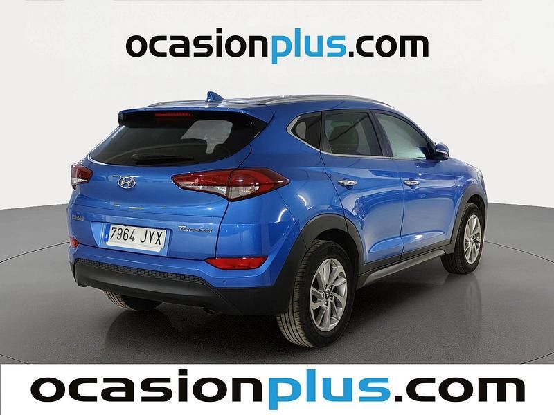 Usado Hyundai Tucson 131 CV (96 kW) 2017 Azul SUV