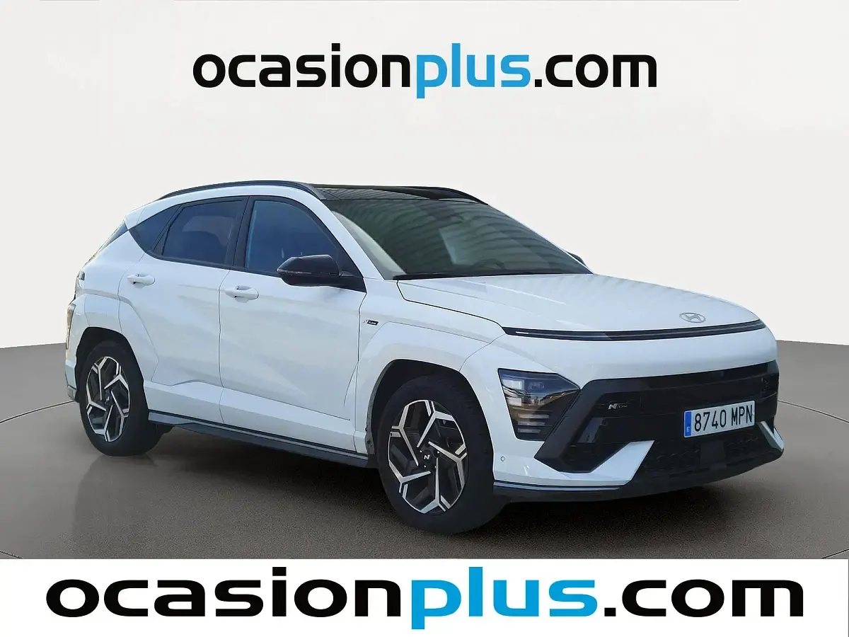 Usado Hyundai Kona N Line 199 CV (146 kW) 2024 Blanco SUV