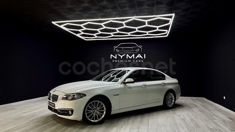Usado BMW 520 Luxury Line 190 CV (139 kW) 2015 Blanco Berlina