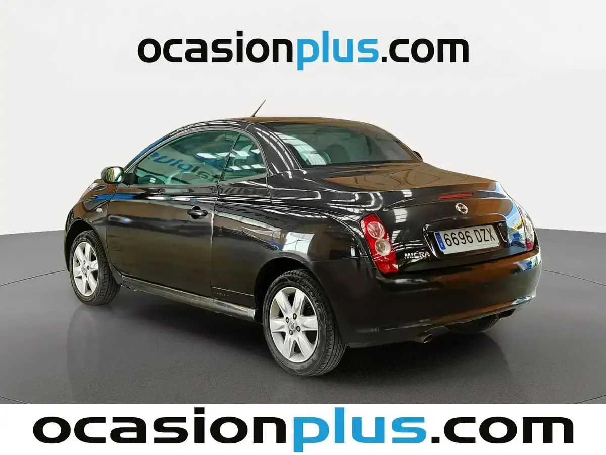 Occasion Nissan Micra C+C Tekna 88 PK (64 kW) 2006 Zwart Cabriolet